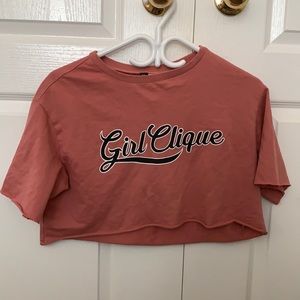 H&M cropped top (diy)
